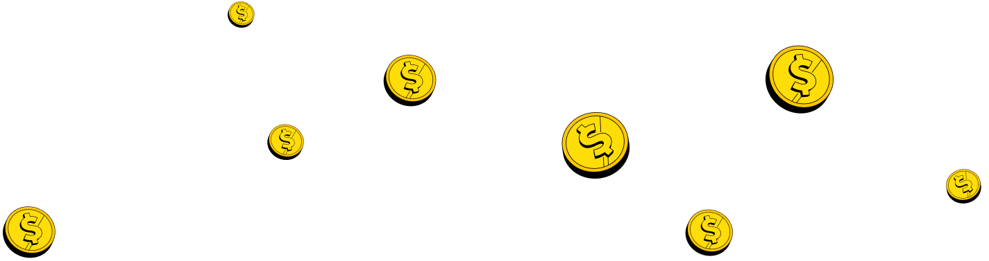 illustration of coins